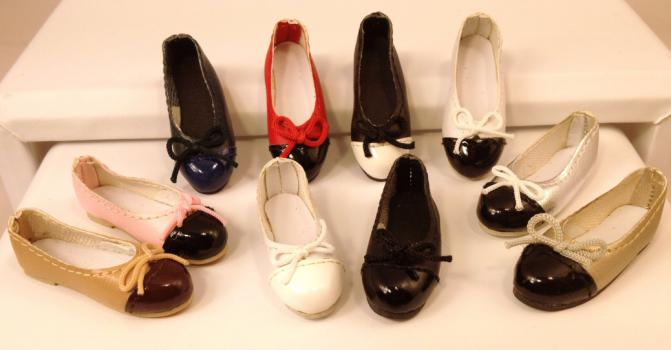 Facets by Marcia - 2-Tone Ballerina Flats - Footwear